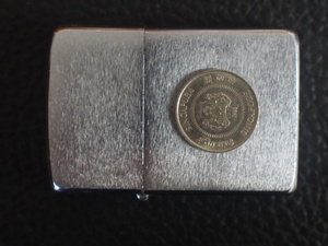 レア物 定番 ジッポー ZIPPO 1987年式 シンガポール通貨 コインケース 刻印 ケース: IIIのA インサイドユニット: IIIのC 管理No.13497