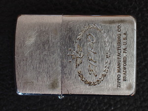 レア物 定番 ジッポー ZIPPO 1995年式 シンプル エンブレム 刻印 ケース: XIのK インサイドユニット: XIIのA 管理No.14013