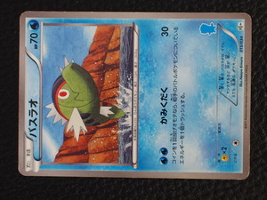 希少 トレーディングカードゲーム Pokemon ポケモンカードゲーム たねポケモン 水タイプ バスラオ HP70 管理No.13148