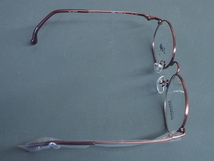 未使用 増永眼鏡(株) masunaga 眼鏡 メガネフレーム 種別: フルリム パリ サイズ: 46□14-125 材質: TIITANIUM 型式: J-25 管理No.11008_画像6