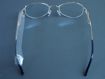 未使用 増永眼鏡(株) masunaga 眼鏡 メガネフレーム 種別: ハーフリム パリ サイズ: 51□20-140 材質: チタニウム 型式: MA-3322_画像5