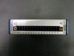 制御盤 NATIONAL INSTRUMENTS 4-Ch 24-Bit アナログインプット Cシリーズモジュール 型式: NI9217 192547E-D1L 14E0169 管理No.19767