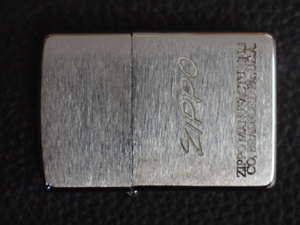 レア物 定番 ジッポー ZIPPO 1995年式 ジッポーエンブレム ヘアライン 刻印 ケース: XI E インサイドユニット: XI F 管理No.0068