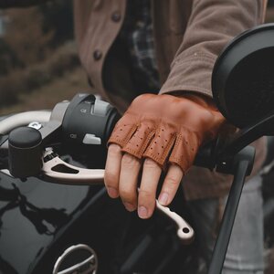 LHH177* half finger glove outdoor Hare - bike Rider's half finger gloves original leather cow leather hand guard Comfort 