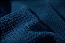 LHH10★ハンドメイド 藍染剣道着 sashiko indigo 刺し子 カバーオール ワークジャケット15OZ 綿100% インディゴ 厚手 M/L/XL/2XL _画像6