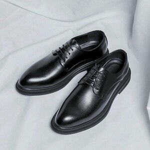 LHH73★ビジネスシューズ メンズ 短靴 革靴 PUレザー 紳士靴 フォーマル 履きやすい オフィス カジュアル 通勤 通学 耐久性