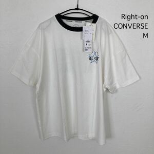 Right-on CONVERSE リンガー配色Ｔシャツ サイズ M Tシャツ トップス コンバース 新品