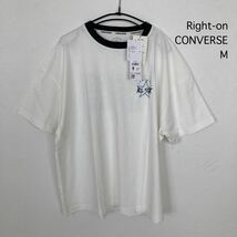 Right-on CONVERSE リンガー配色Ｔシャツ サイズ M Tシャツ トップス コンバース 新品_画像1