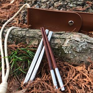 Naturehike キャンプ用お箸 折り畳み式