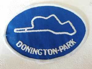 ワッペン 　DONINGTON-PARK 　ドニントンパーク　レースコース 　縫い付け用　未使用品