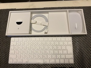※新品未使用 Apple iMac付属 Magic Keyboard＋Magic Mouse 2 Lightning - USBケーブル付き