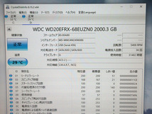 07K129 WesternDigital 3.5インチ SATA HDD 2.0TB [NAS ware] 中古 正常確認 現状売り切り_画像4