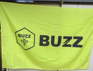 [ extra-large 2] yellow # new goods BUZZ. bee house Mitsuba chi honey bee molasses flag flag banner advertisement ..te naan to* eat and drink restaurant * store & movement sale 