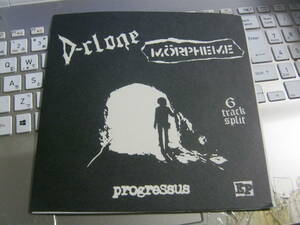 D-clone ; Mrpheme / Progressus EP Split 7“ Zay Crime Desire Heat Massakro Mrpheme Mutant Cross Slums Of The Future Vaccuum