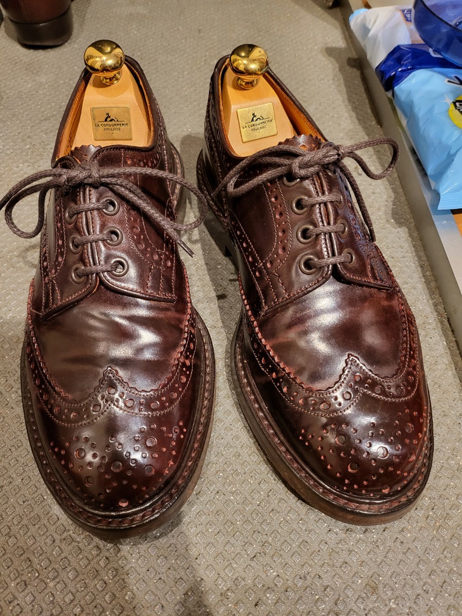 ビジネスバック Trickers トリッカーズ 921945 シボ革 バートン BURTON