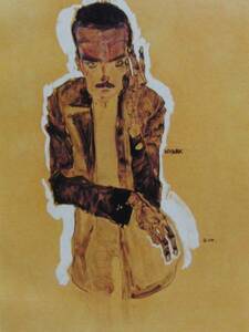 Art hand Auction Egon Schiele, BILDNIS, Overseas edition, extremely rare, raisonné, New with frame, chococoo, Painting, Oil painting, Nature, Landscape painting