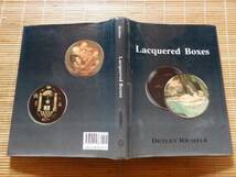 ◎..　西洋のアンティーク漆器 Lacquered Boxes: by Detlev Richter　 芸術集 貴重洋書　_画像1