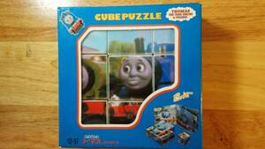  Thomas the Tank Engine Cube puzzle pikchua seat attaching 9 piece Apollo company 