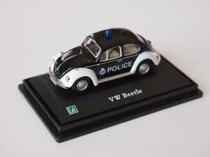 Cararama カララマ 1/72 Junior Rescue VW Beetle (POLICE)