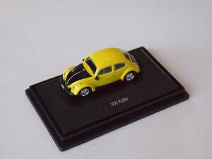 Schuco Schuco 1/87 VW Volkswagen Kafer BLACK & YELLOW трудно найти 