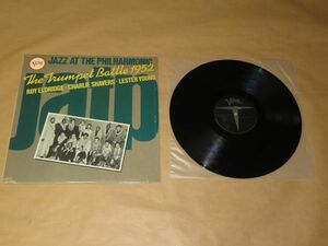 US盤★Jazz At The Philharmonic The Trumpet Battle 1952★ロイ・エルドリッジ / Charlie Shavers / Lester Young★LP
