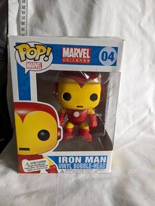 FUNKO POP　フィギュア　マーベル　アイアンマン（IRON MAN）＃04　バブルヘッド