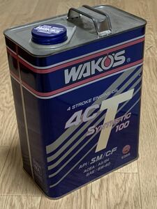 新品！WAKO’S エンジンオイル ４CT 5W-40 4L ワコーズ バイク用 化学合成油