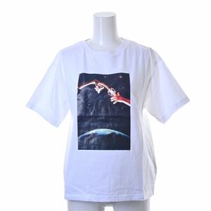  beautiful goods MUVEIL E.T. print T-shirt 38 white myu veil KL4CBU2Q64