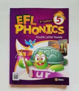 b47. ◆ e-future EFL Phonics 3rd Edition: Student Book 5 （with Workbook and CDs）・(2枚組CD付) 英語教材
