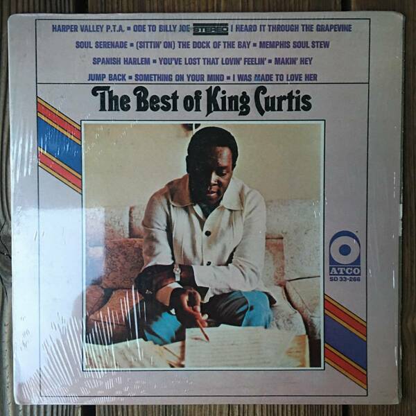 ★送料込み！Jamaican Soul定番Inst多数収録！Soul Serenade！Spanish Harlem【The Best Of King Curtis】LP Atco Records/Atlantic JA