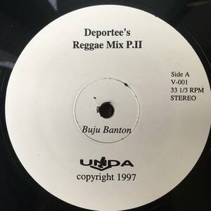 ★送料込み/試聴/1997/レア/極美盤/Ragga Hip Hop Remix【Buju Banton/Deportee's Reggae Mix P.II//Bonz/Diggaty Regga Mix】12inch Unda