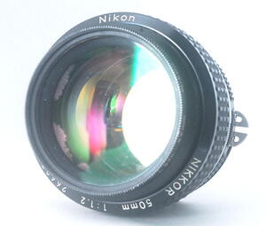★ NIKON ニコン Ai NIKKOR 50mm 1:1.2S AI-S 50mm F1.2 単焦点レンズ #002085