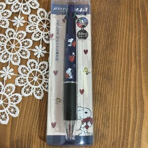 日本製　　スヌーピー ジェットストリーム　　4&1 送料140円 新品 多機能ペン ボールペン　ハート
