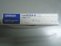 ★ OMRON オムロン パワー・ソリッドステート・リレー 短絡ユニット　G32A-D20 20A 未使用品★_画像5