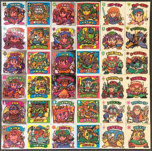 ビックリマンシール 第19弾チョコフルコンプ すくみ 当時物