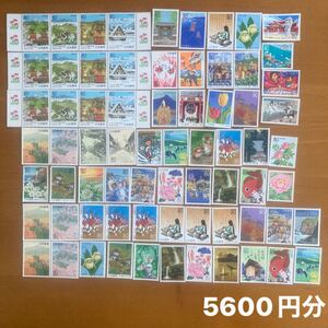 T バラ切手 80円×70 5600円分