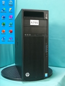 初期保証付クリエーターPC Quadro M4000＆大容量m.2 SSD1TB Xeon E5-2680v3（i9-10900T相当）32GB HDD2TB Office WiFi Win10 HP Z440 A-795