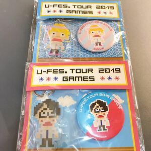 U-FES. TOUR 2019 はじめしゃちょーの畑 たなっち トマトクン アクリルキーホルダー 缶バッジ UUUM YouTuber