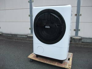 『美品・清掃済み』HITACHI/日立 ドラム式洗濯乾燥機12.0kg BD-NV120FL 2021年製 左開き ヒートリサイクル 風アイロン ビッグドラム