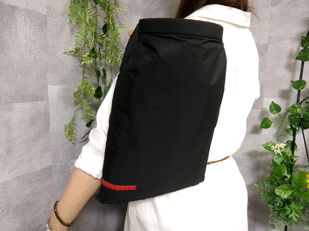 ヤフオク! -「超美品 prada プラダ ナイロン リュックサック」(プラダ ...