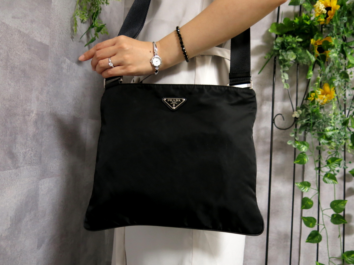 WEB限定デザイン 格安 売り切り PRADA ショルダーバック プラダ
