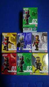 navy blue bar ji motion Kamen Rider Secret included all 7 kind set :CONVERGEMOTION search Kuuga Rising mighty Cyclone Joker Eternal 