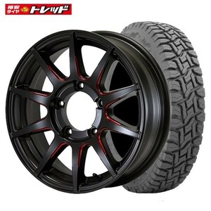 【送料無料】DOALL CST ZERO1 HYPERXJ 6J-16 -5 139.7 5H フラットレッドマシニング トーヨータイヤ オープンカントリー R/T 215/70R16 100