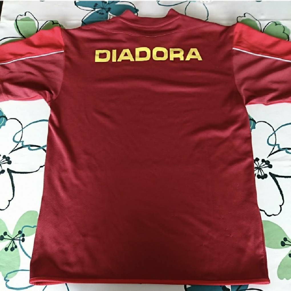 正規品在庫 激レア TOTTI 10 美品 ディアドラ ユニフォーム 長袖 AS