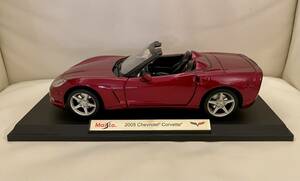 [ beautiful goods ]Maisto Maisto [2005 Chevrolet Corvette] Chevrolet Corvette 1/18 die-cast car minicar collection car 