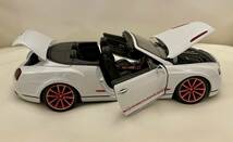 【美品】Bburago ブラーゴ「Bentley Continental Supersports Convertible ISR」 1/18 ダイキャストカー ミニカー コレクションカー_画像5