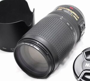 【新品級の超美品・純正フード付き】Nikon ニコン AF-S VR ZOOM NIKKOR 70-300mm f/4.5-5.6 G IF ED