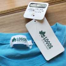 ロゴス logos 半袖 ティシャツ 水色 150サイズ 子供服 アウトドア_画像4