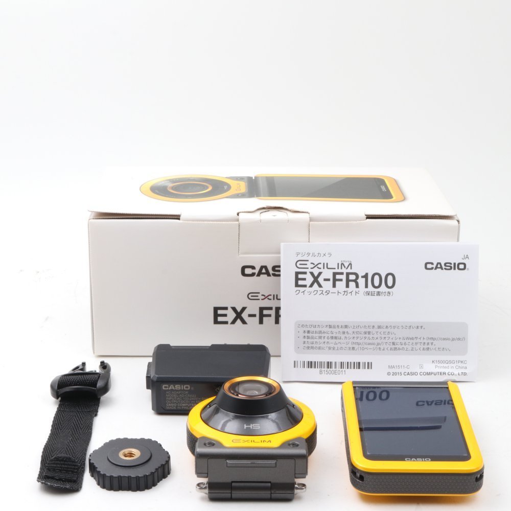2023品質保証 ヤフオク! デジタルカメラ EXILIM EX-FR100YW カメラ