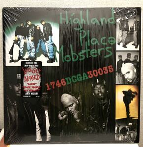 激レア 人気盤 シュリンク ステッカー 1992 Highland Place Mobsters / 1746DCGA30035 Original US ２枚組 LP LaFace 90s NJS Baby Face